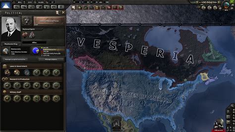 <strong>United States of America (HoI4</strong>) The United States of America is one of the largest and richest countries of the globe in 1936, and the only major power outside of Europe and Asia. . Hoi4 change ideology